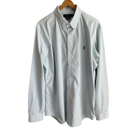 Ralph Lauren Classic Fit Performance Button Down Shirt XL - Picture 1 of 7
